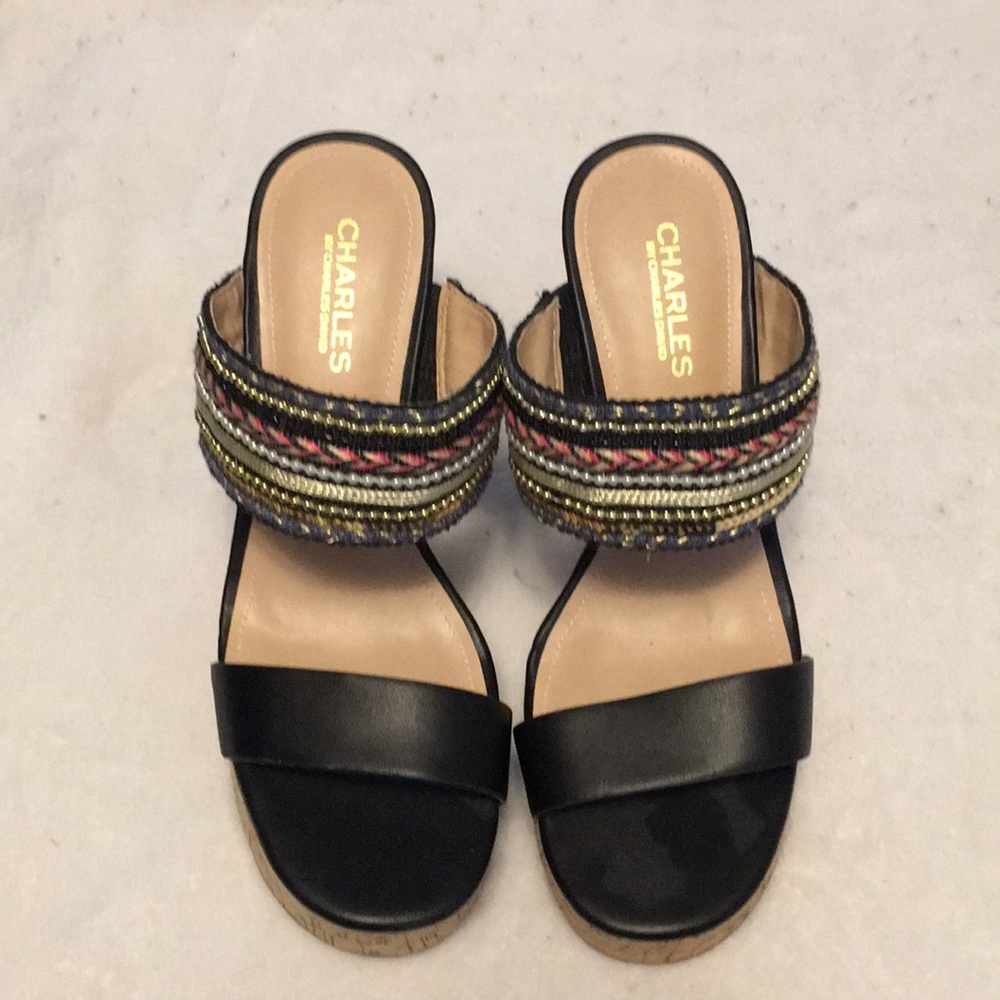 Charles David wedge slides